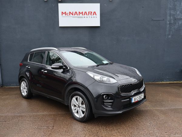Kia Sportage SUV, Diesel, 2016, Black