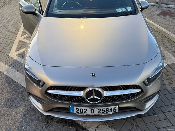 Mercedes-Benz A-Class Saloon, Petrol Plug-in Hybrid, 2020, Silver