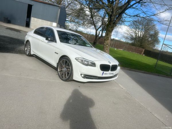 BMW 5-Series Saloon, Diesel, 2013, White