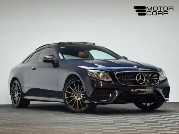 Mercedes-Benz E-Class Coupe, Diesel, 2019, Blue