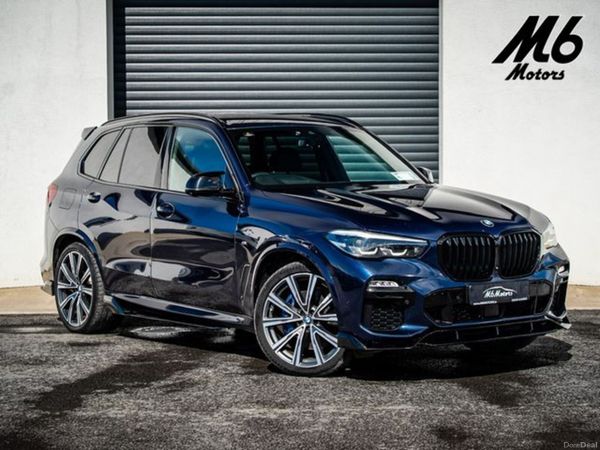 BMW X5 Estate, Petrol Plug-in Hybrid, 2020, Blue