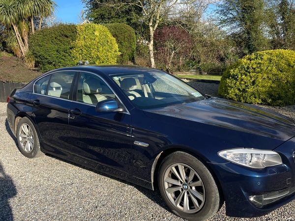 BMW 5-Series Saloon, Diesel, 2012, Blue