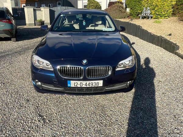 BMW 5-Series Saloon, Diesel, 2012, Blue