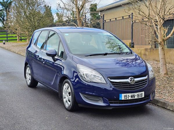 Vauxhall Meriva MPV, Petrol, 2015, Blue
