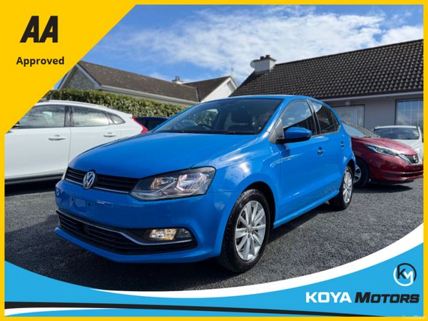 Volkswagen Polo Hatchback, Petrol, 2015, Blue