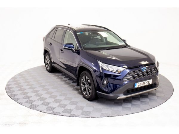 Toyota RAV4 SUV, Petrol Hybrid, 2024, Blue
