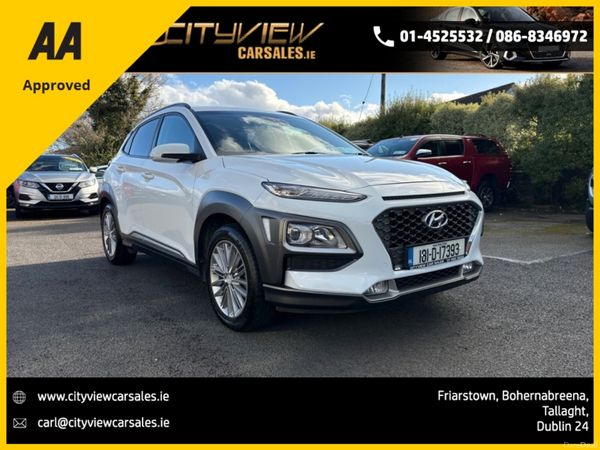 Hyundai KONA MPV, Petrol, 2018, White
