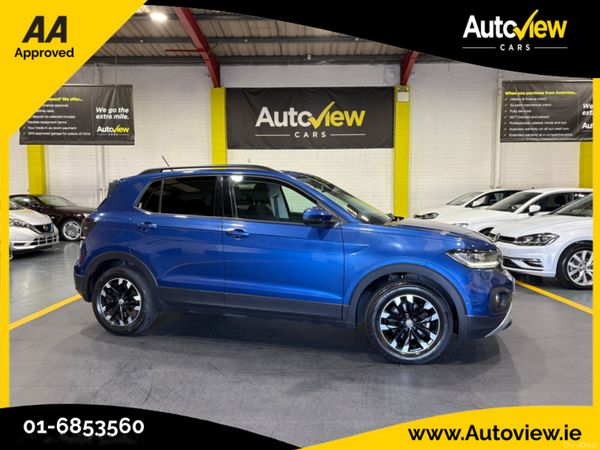 Volkswagen T-Cross SUV, Petrol, 2020, Blue