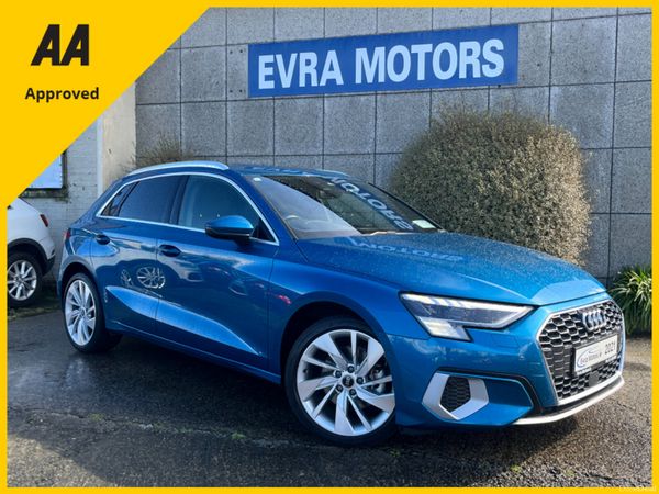 Audi A3 Hatchback, Petrol, 2021, Blue