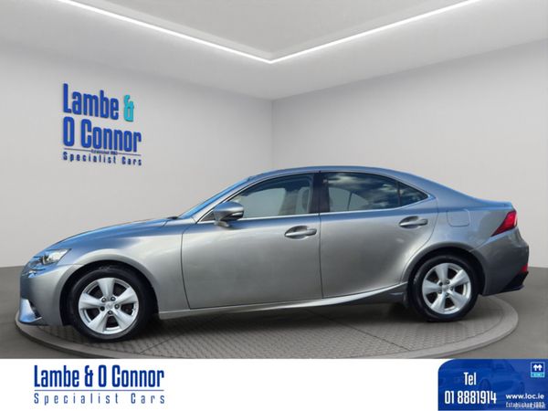 Lexus IS Saloon, Petrol Hybrid, 2014, Silver