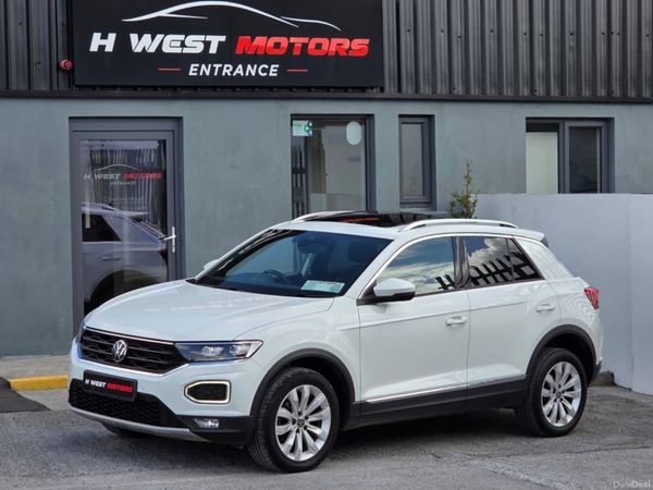 Volkswagen T-Roc Hatchback, Petrol, 2020, White