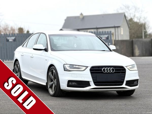 Audi A4 Saloon, Diesel, 2014, White