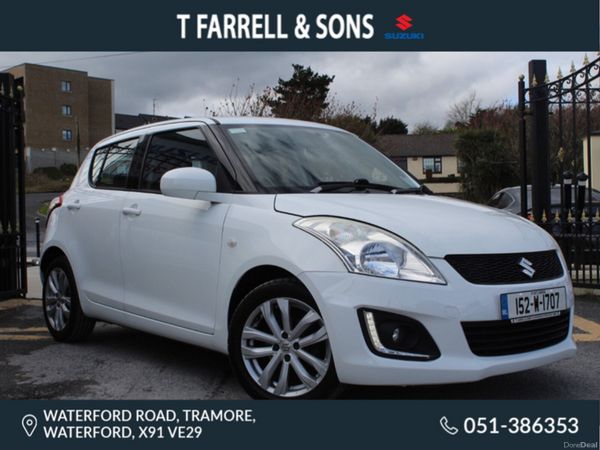 Suzuki Swift Hatchback, Petrol, 2015, White