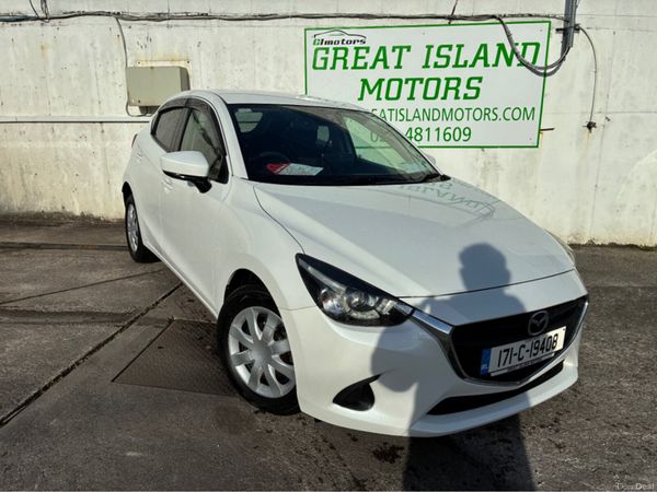 Mazda Demio Hatchback, Petrol, 2017, White