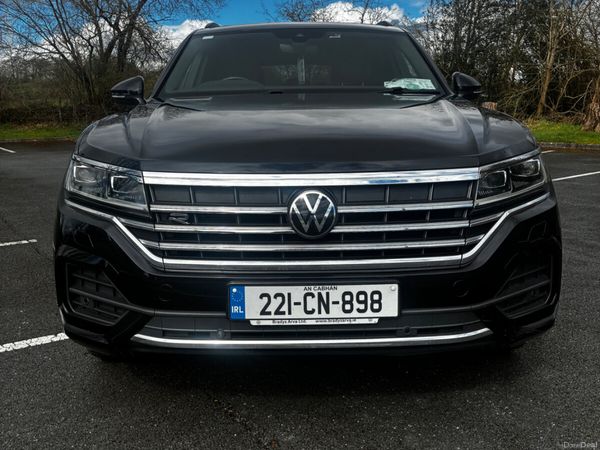 Volkswagen Touareg SUV, Diesel, 2022, Black