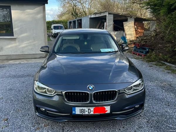 BMW 3-Series Saloon, Diesel, 2018, Grey