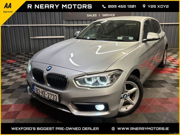 BMW 1-Series Hatchback, Diesel, 2018, Silver