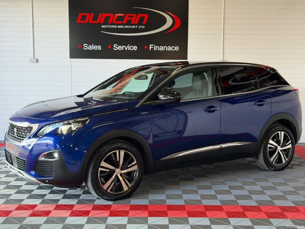 Peugeot 3008 SUV, Diesel, 2017, Blue