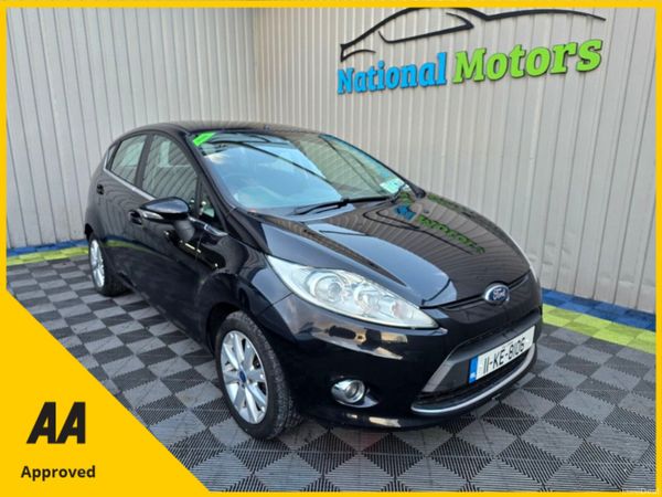 Ford Fiesta Hatchback, Petrol, 2011, Black
