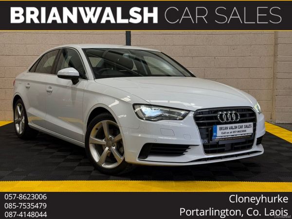 Audi A3 Saloon, Petrol, 2014, White