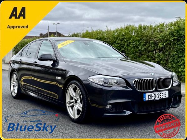 BMW 5-Series Saloon, Diesel, 2013, Grey