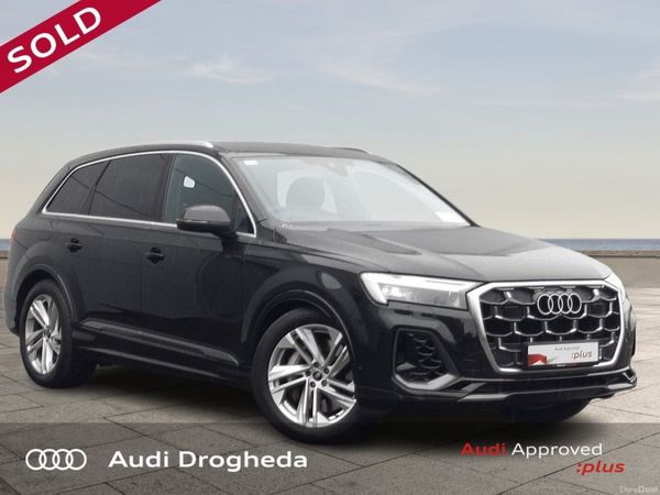 Audi Q7 SUV, Petrol Plug-in Hybrid, 2024, Black