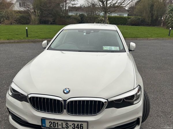 BMW 5-Series Saloon, Diesel, 2020, White