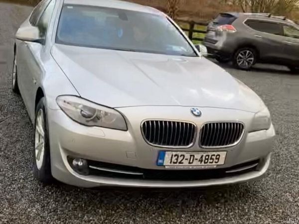 BMW 5-Series Saloon, Diesel, 2013, Silver