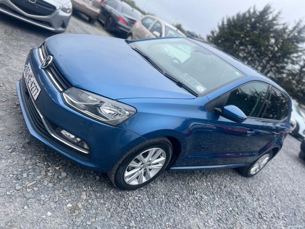 Volkswagen Polo Hatchback, Petrol, 2016, Blue