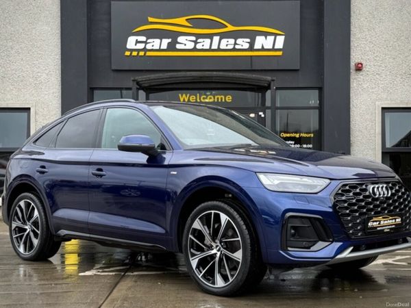 Audi Q5 SUV, Diesel Hybrid, 2023, Blue