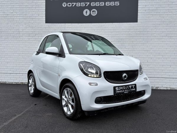 Smart Fortwo Coupe, Petrol, 2018, White