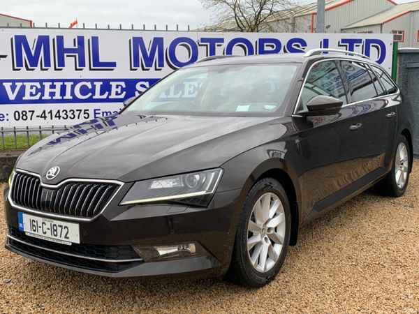 Skoda Superb Estate, Diesel, 2016, Brown