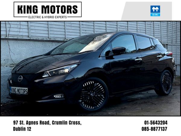 Nissan Leaf Hatchback, Electric, 2024, Black