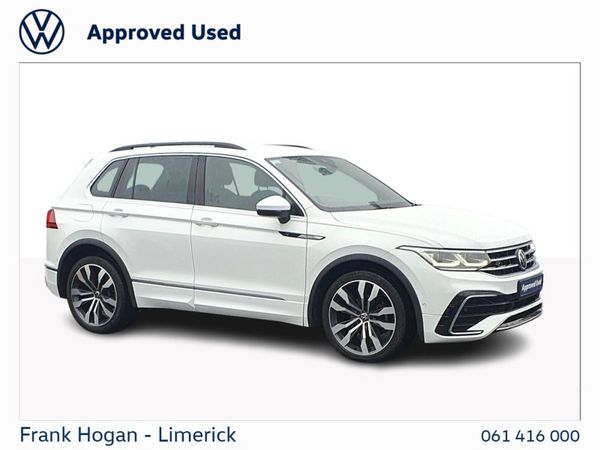 Volkswagen Tiguan SUV, Diesel, 2021, White