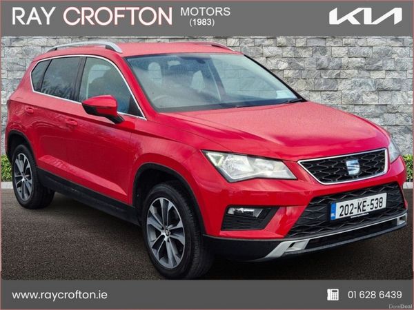 SEAT Ateca SUV, Petrol, 2020, Red