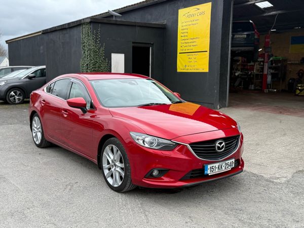 Mazda Mazda6 Saloon, Diesel, 2015, Red