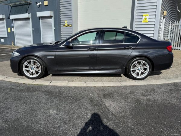 BMW 5-Series Saloon, Diesel, 2012, Grey