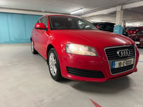 Audi A3 Hatchback, Diesel, 2010, Red