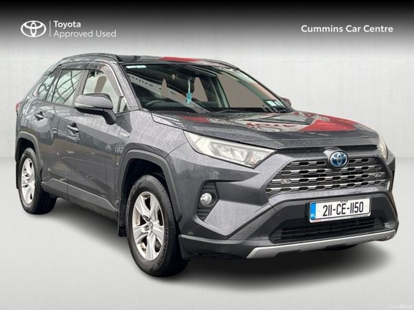Toyota RAV4 SUV, Petrol Hybrid, 2021, Grey