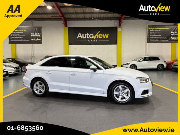 Audi A3 Saloon, Petrol, 2018, White