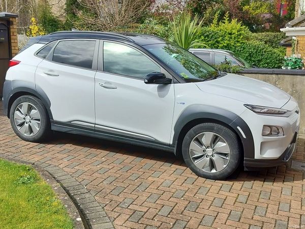 Hyundai KONA MPV, Electric, 2021, White