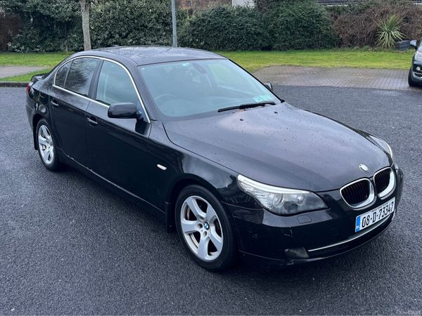 BMW 5-Series Saloon, Diesel, 2008, Black