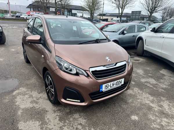 Peugeot 108 Hatchback, Petrol, 2015, Grey