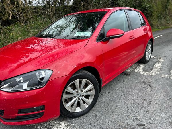 Volkswagen Golf Estate, Diesel, 2013, Red