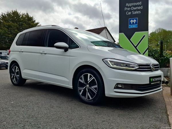Volkswagen Touran MPV, Diesel, 2020, White