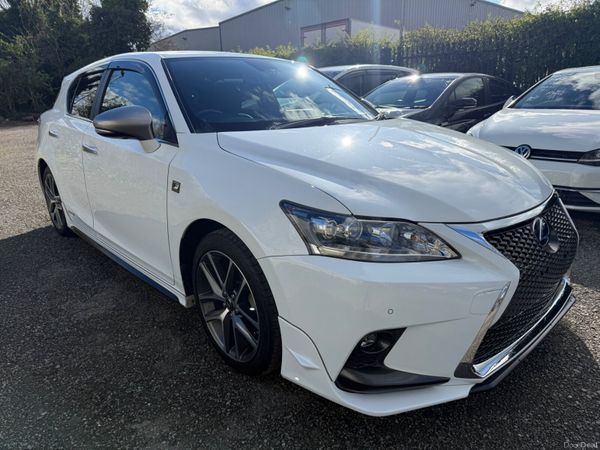 Lexus CT Hatchback, Petrol Hybrid, 2017, White