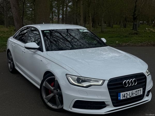 Audi A6 Saloon, Diesel, 2014, White