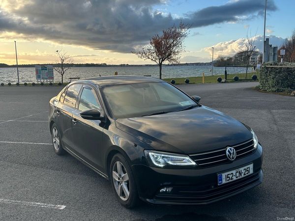 Volkswagen Jetta Saloon, Diesel, 2015, Black