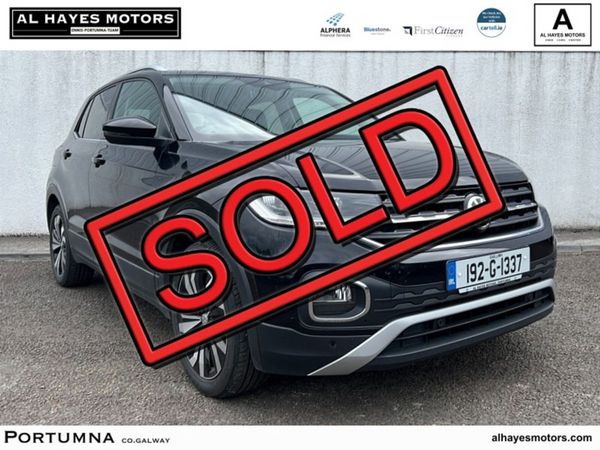 Volkswagen T-Cross SUV, Diesel, 2019, Black