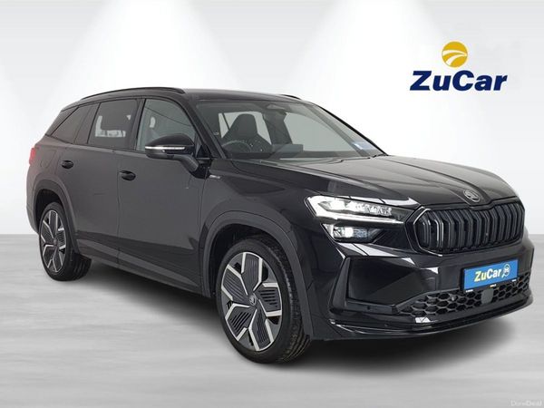 Skoda Kodiaq SUV, Petrol Hybrid, 2025, Black